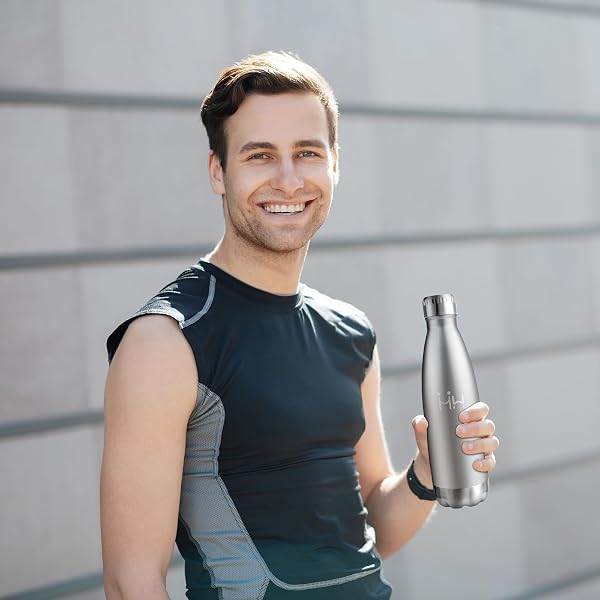 Insulated Water Bottle 750 ml, BPA-Free Stainless Steel, Double Walled Leak-Proof, Reusable Ideal for Adults, School, Office, Sports, Hiking - 5