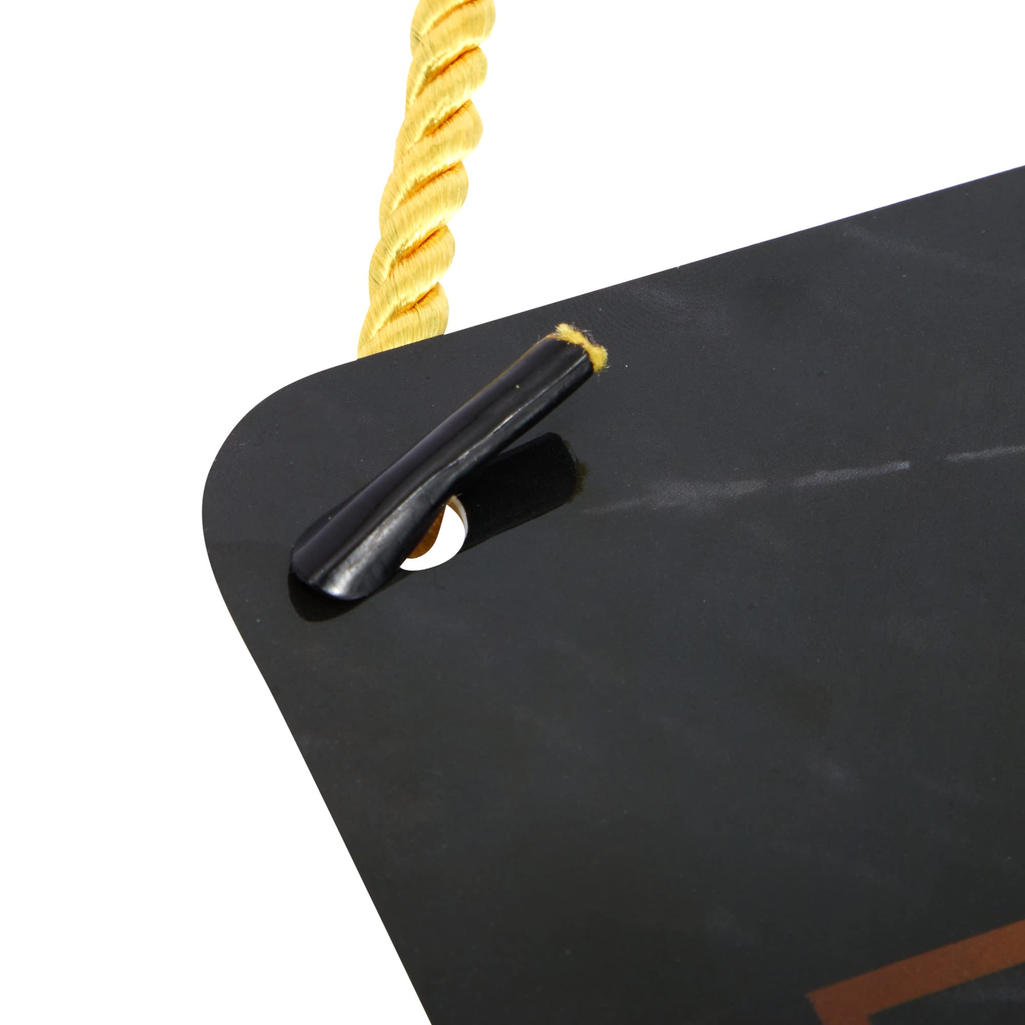 Paquete de 2 letreros abiertos de doble cara para puerta de negocios, diseño de mármol dorado, letreros colgantes reversibles para ventana (11.5 x 8.5 pulgadas)