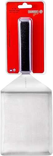 Miniatura 2 de Mundial 5698HH - Espátula para carne y hamburguesa resistente al calor, 6 x 5 pulgadas, con mango negro