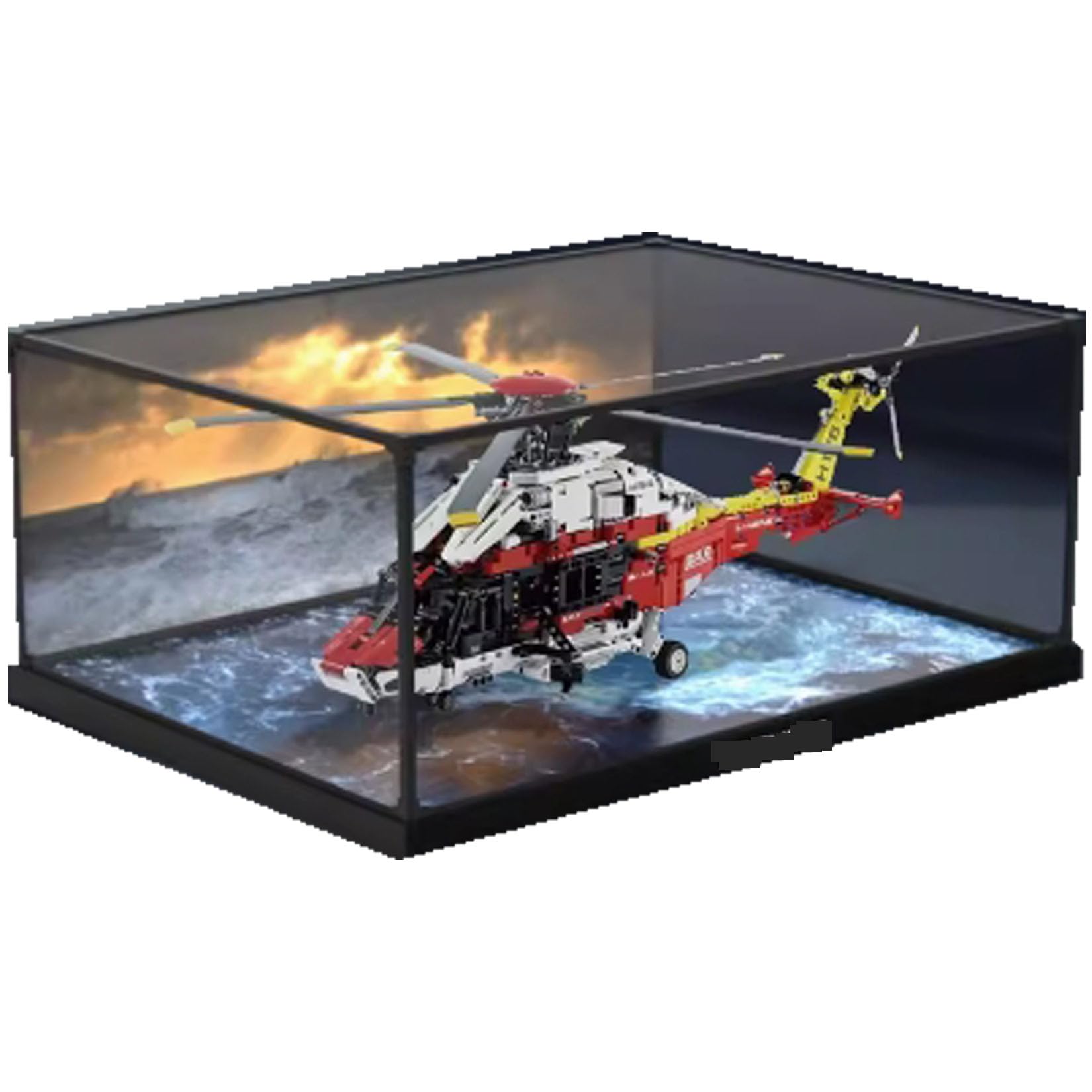 Amazon.com: HAIWENFEIQI Acrylic Display Case for Lego，42145 H175