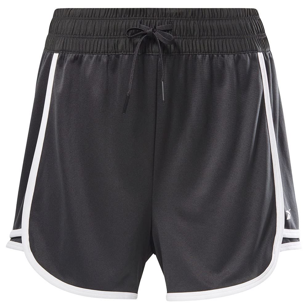 Reebok Women's Noir High Waist Shorts Workout Ready
