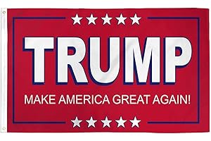AZ FLAG - Donald Trump Red Flag - 3x5 Ft - 100D...