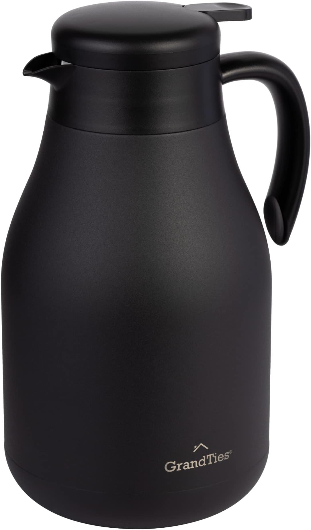 GrandTies 61oz Stainless Steel Thermal Coffee Carafe Insulated Double Walled