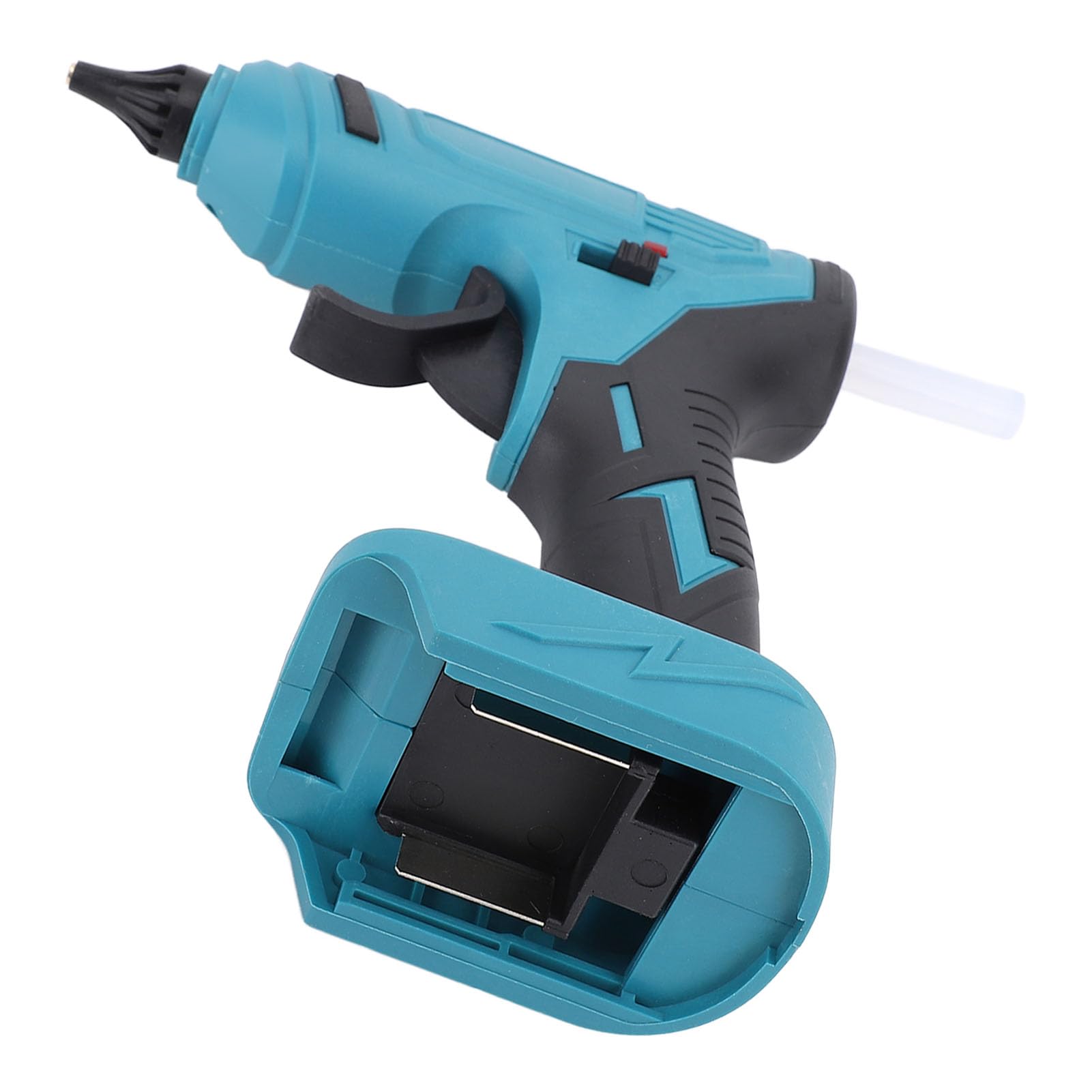 Cordless Hot Glue Guns Kit with 10 Glue Sticks, Multifunctional Fast Heating Battery Powered Hot Melt Guns and Sticks Set for DIY, Craft, Repairs, and More