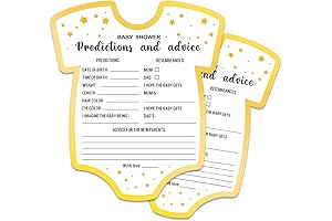 Baby Predictions and Advice Game: Baby Shower Activities That Predict Baby's Future