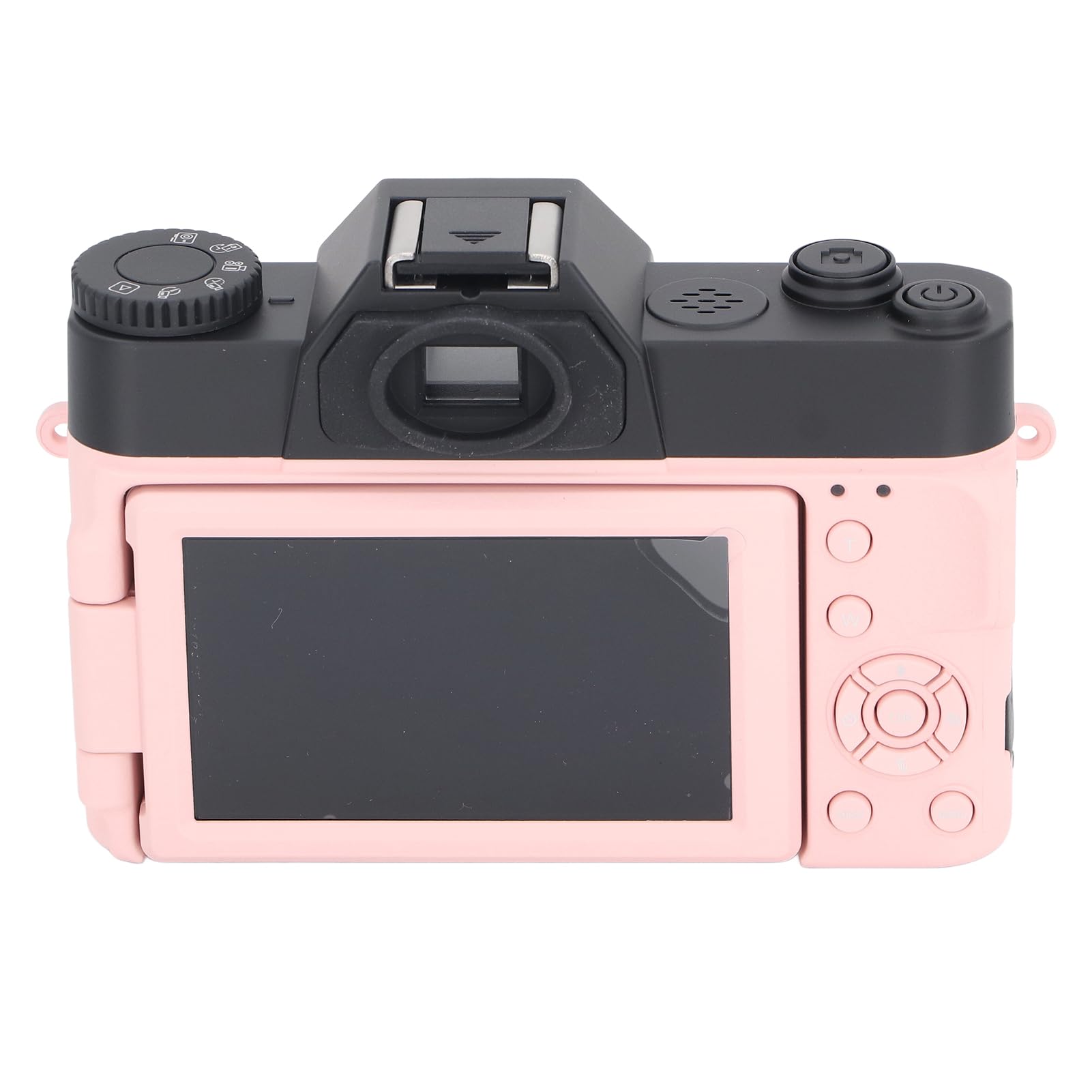 ciciglow Digital Camera, 4K Kids Camera 48MP 16X Zoom Digital Video Camera with 3in 180° Flip Screen, Built in WiFi, Anti Shake, Compact Small Camera