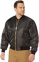 Rothco MA-1 Flight Jacket Bomber - Insulated Water-Repellent Cold Weather Windbreaker for Men