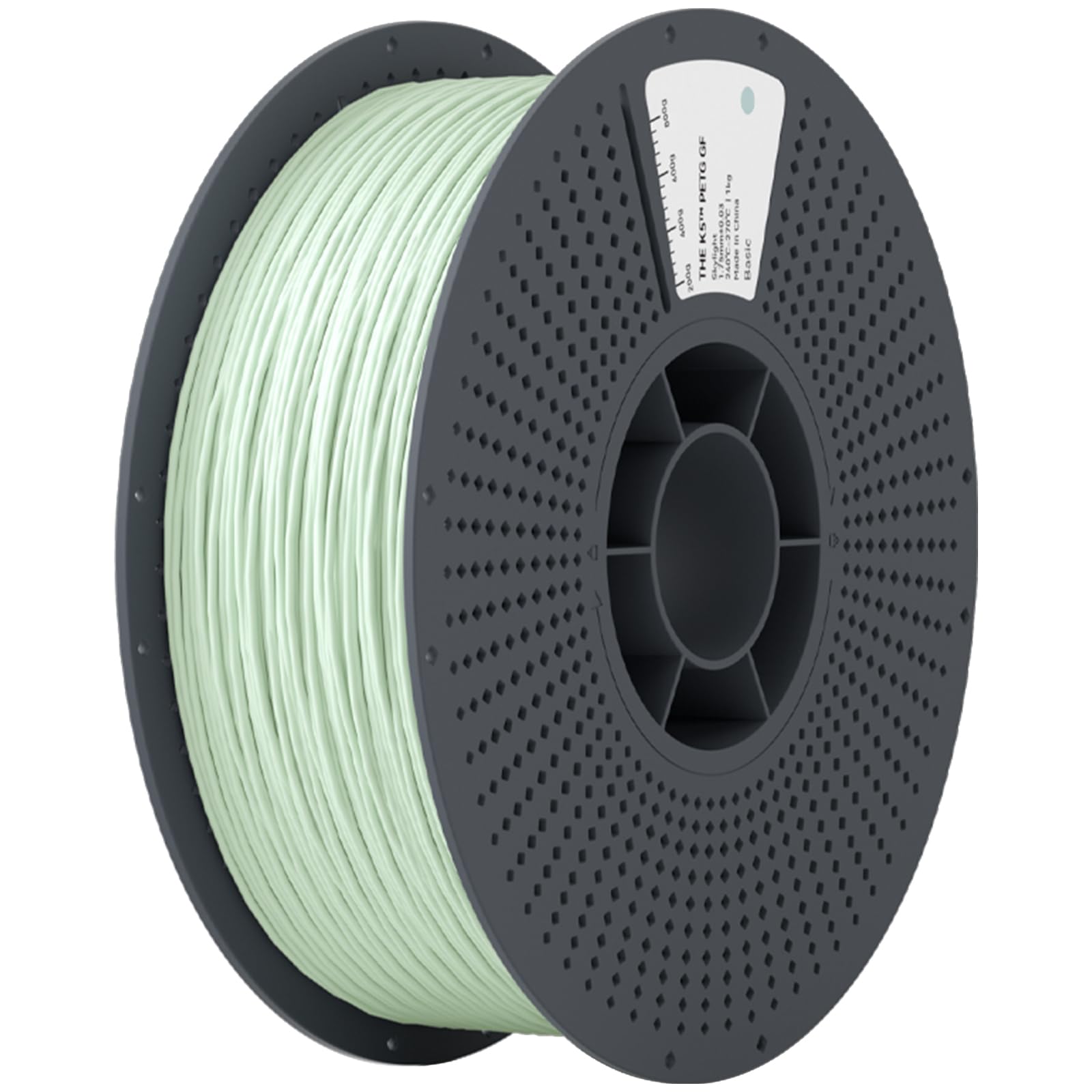PETG-GF-Filament, 1,75 mm, wasserbeständiges mattes Druckerfilament