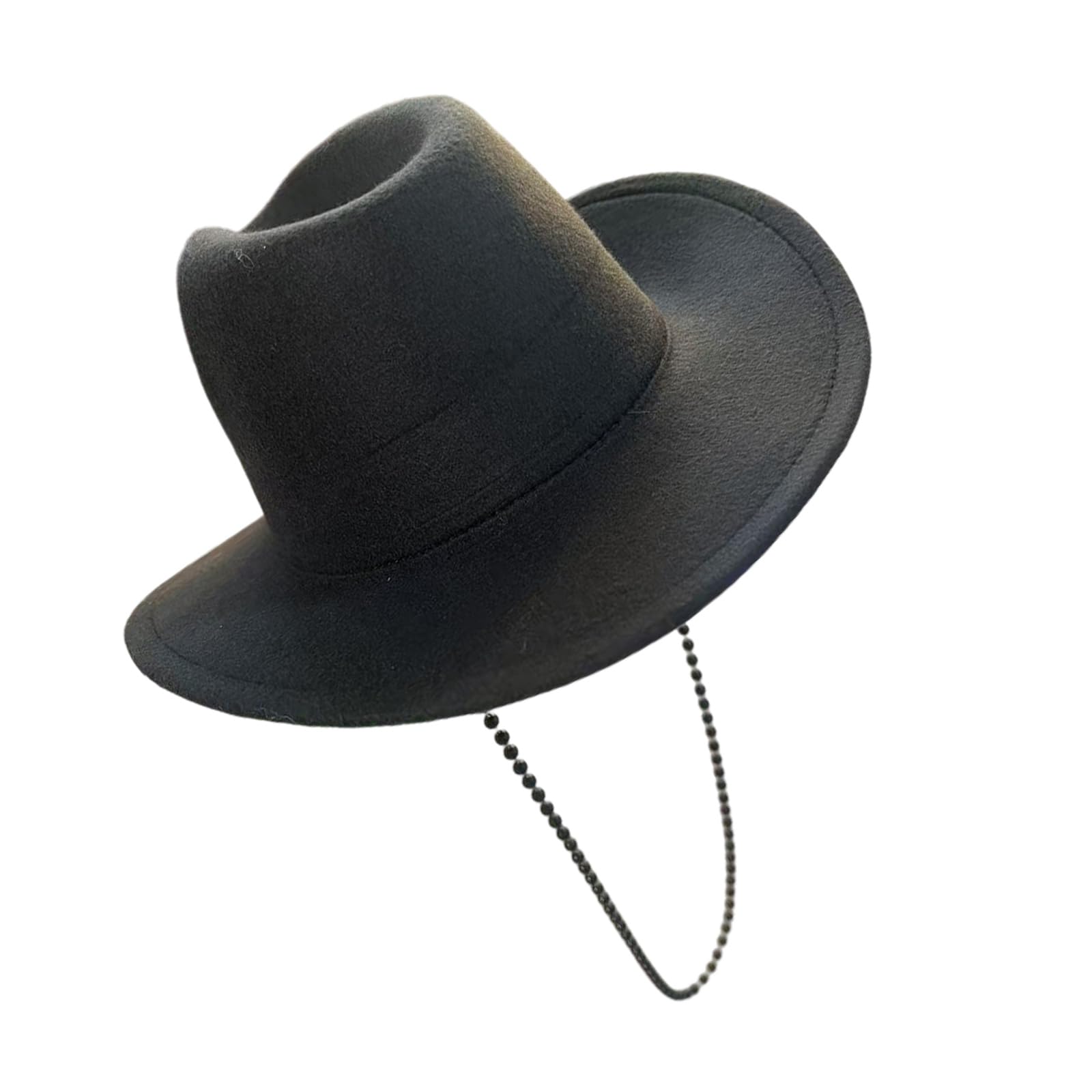 Fashion Western Fedoras Hats Popular Saja Boys Same Styles Wide Brims Top Hat for Men Women Teens Cosplay Costume Props Western Fedoras Hats