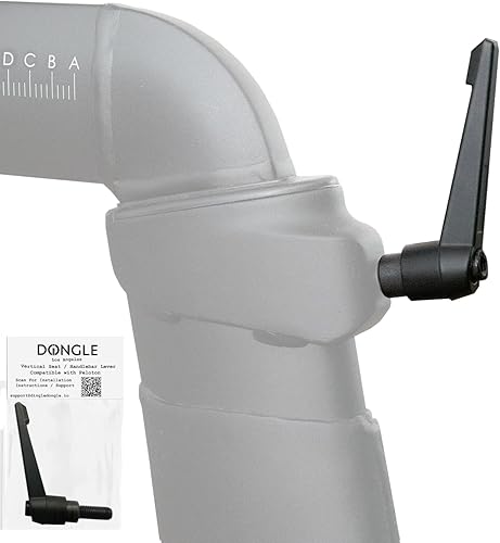 Manija de repuesto para tija de asiento/palanca de altura del manillar compatible con Peloton