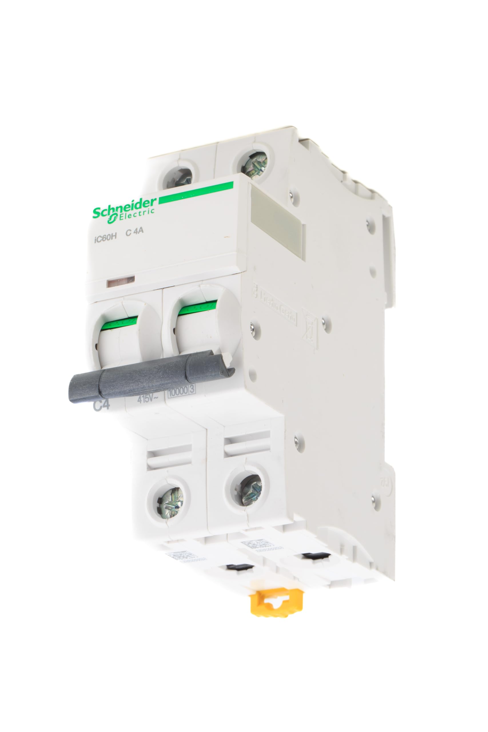 Schneider Electric Acti9 iC60 Miniaturüberlastschalter Typ C, Pol 2-polig 4A 400V ac, Abschaltvermögen 10 kA Acti9 144 V