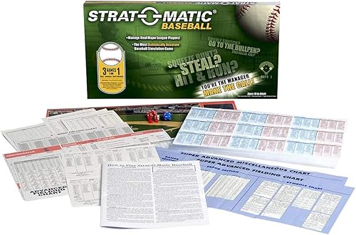Strat-O-Matic Juego de edición actual de béisbol