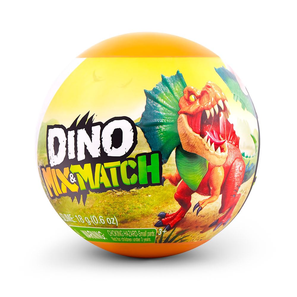 Amazon.com: Zuru 5 Surprise Dino Mix and Match Series 1 Mini