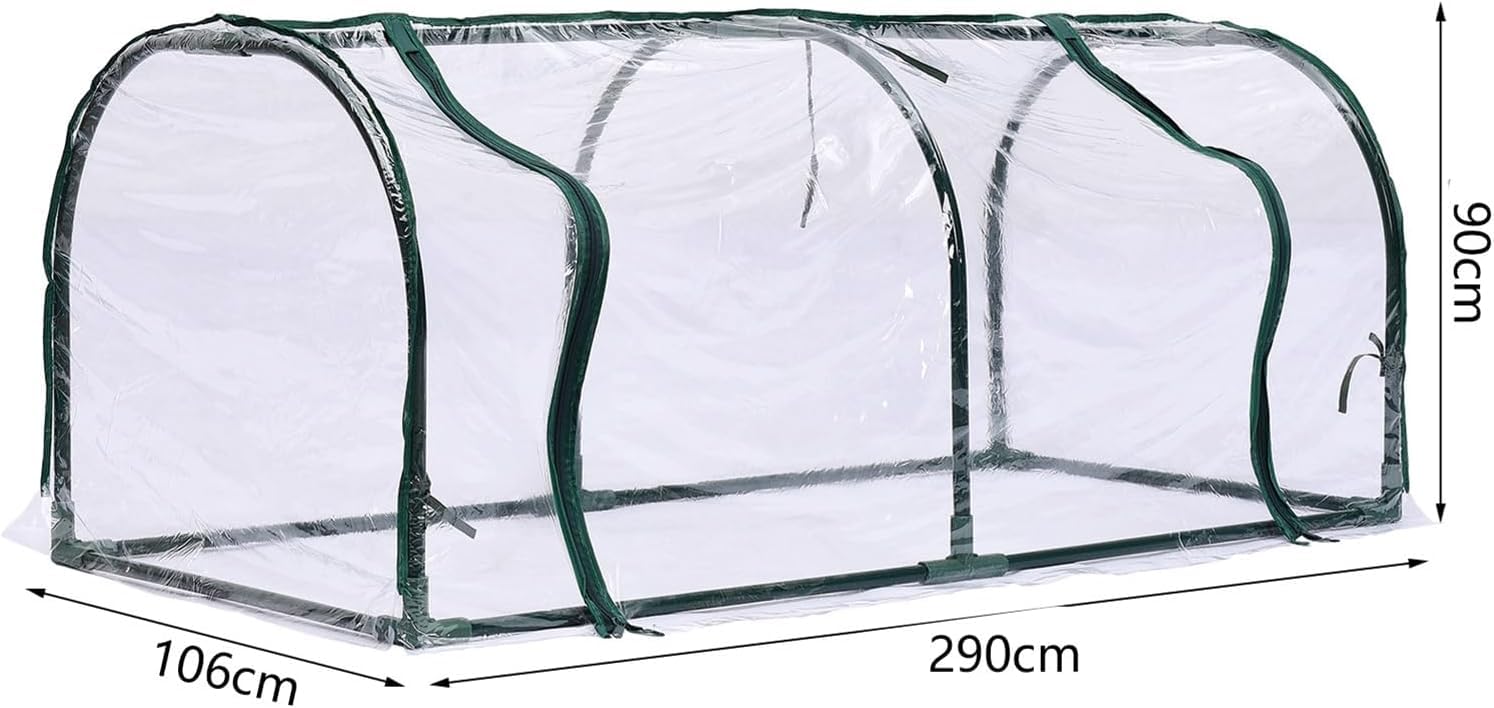 Mini szklarnia plastikowa szklarnia na zewnątrz przezroczysty namiot wewnątrz lub na zewnątrz dla roślin wodoodporny odporny na promieniowanie UV gorący dom do ogrodu patio podwórko balkon