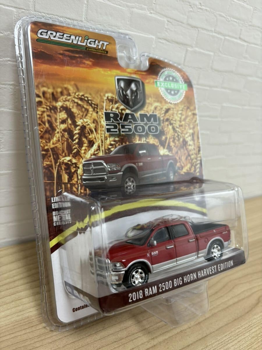 Amazon | 1/64 GL グリーンライト ミニカー 2018 ダッジ ラム 2500
