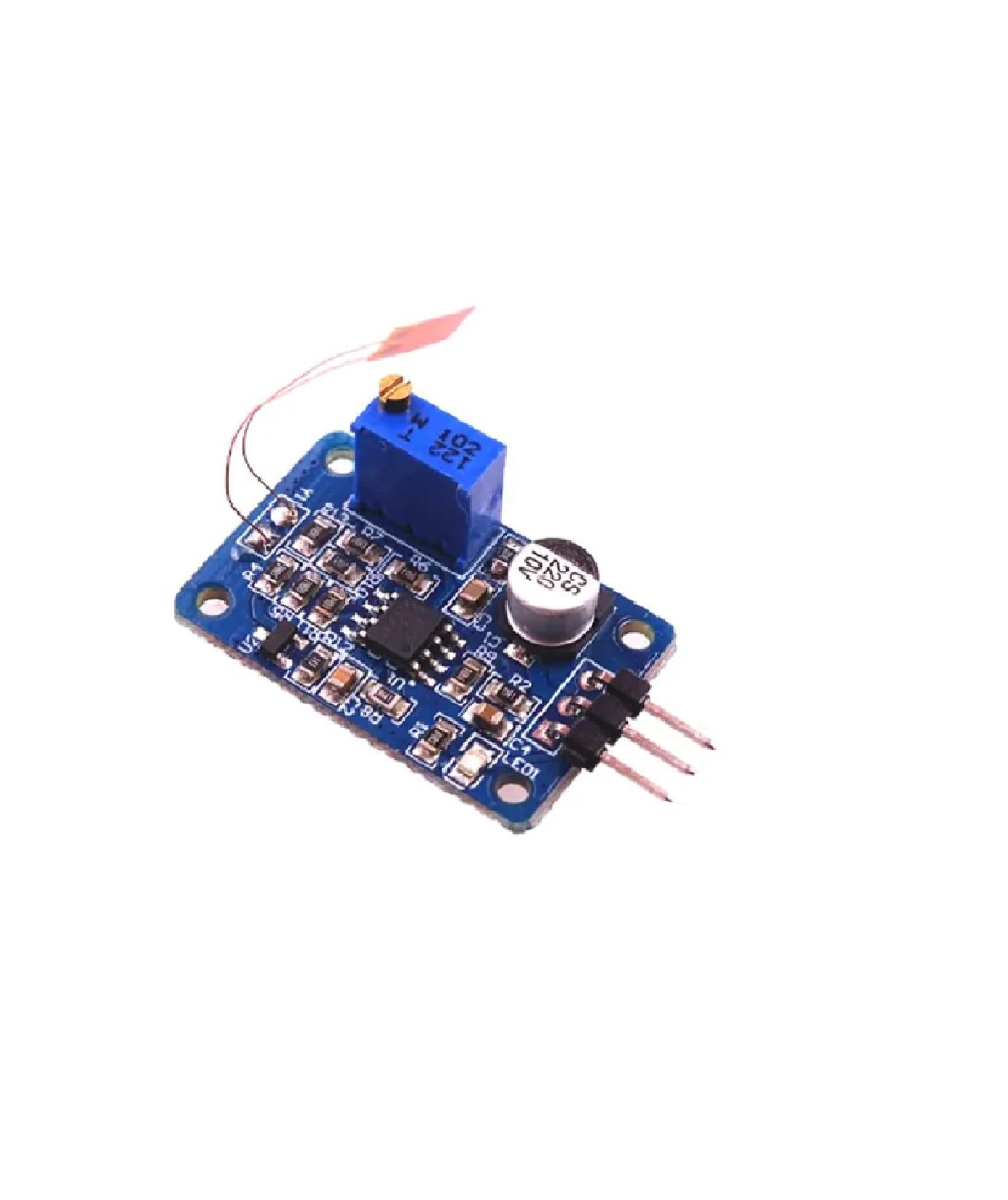 Techtonics Y3 Resistance Strain Gauge Bending Sensor Module, Y3 Strainmeter Weight Sensor Weighing Amplifier module-image-1