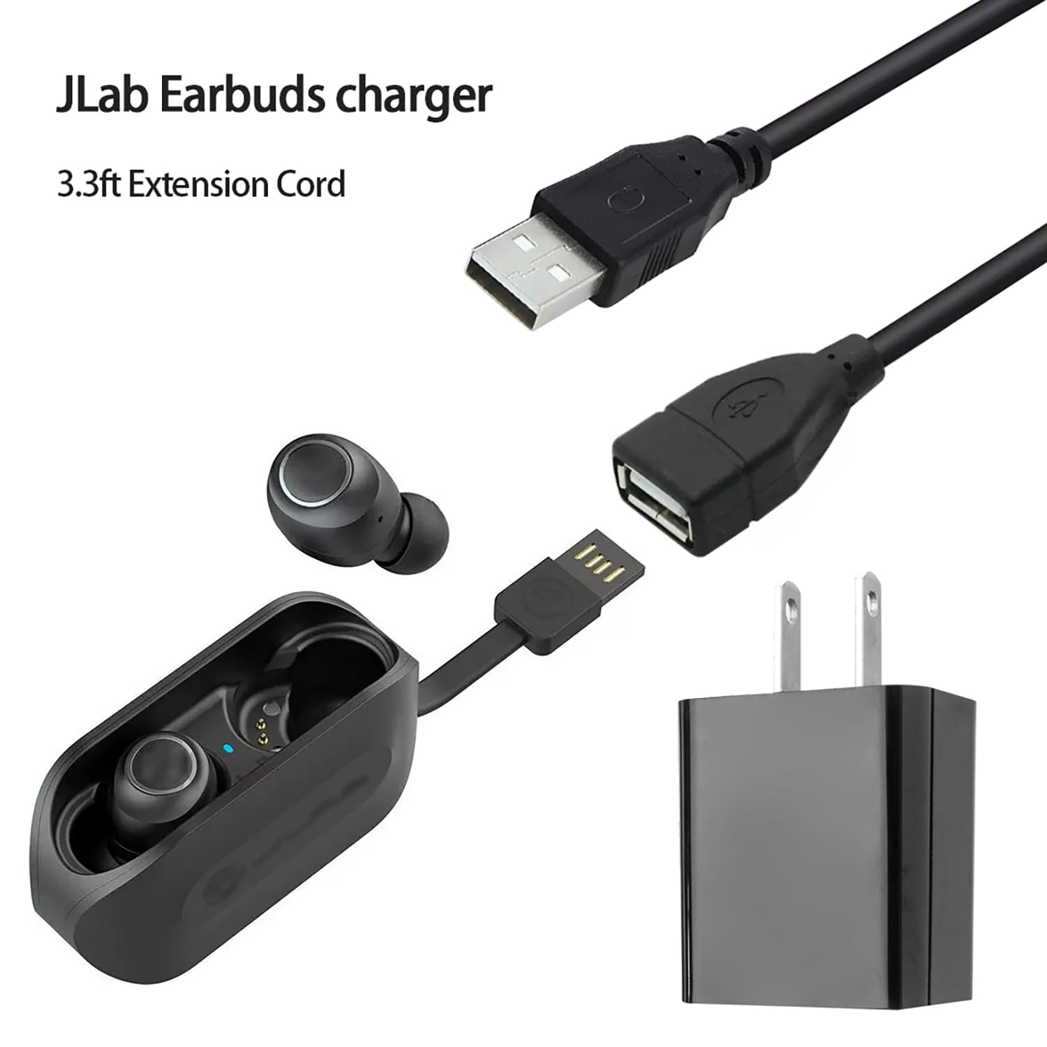 Jlab Charger Plug Snapklik.com : Charger Charging Cable Fits For JLab Go Ai Pop/Sport ...