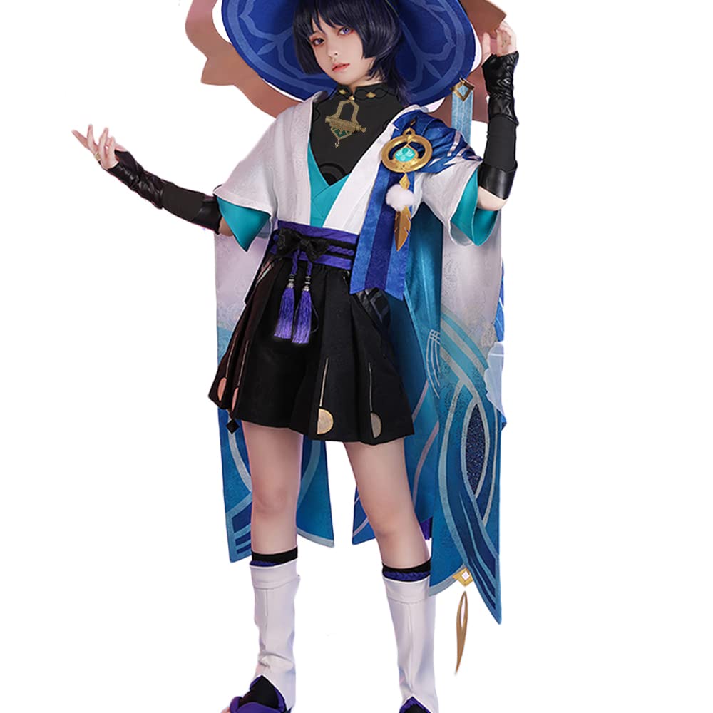 Amazon.co.jp: [BASETAKE] 原神 げんしん コスプレ衣装 散兵 放浪者