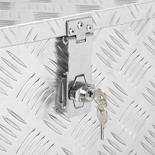 Miniatura 4 de Caja de herramientas de aluminio para camión de 30 pulgadas, cajas de herramientas para camioneta, caja de herramientas para caravana, ATV,