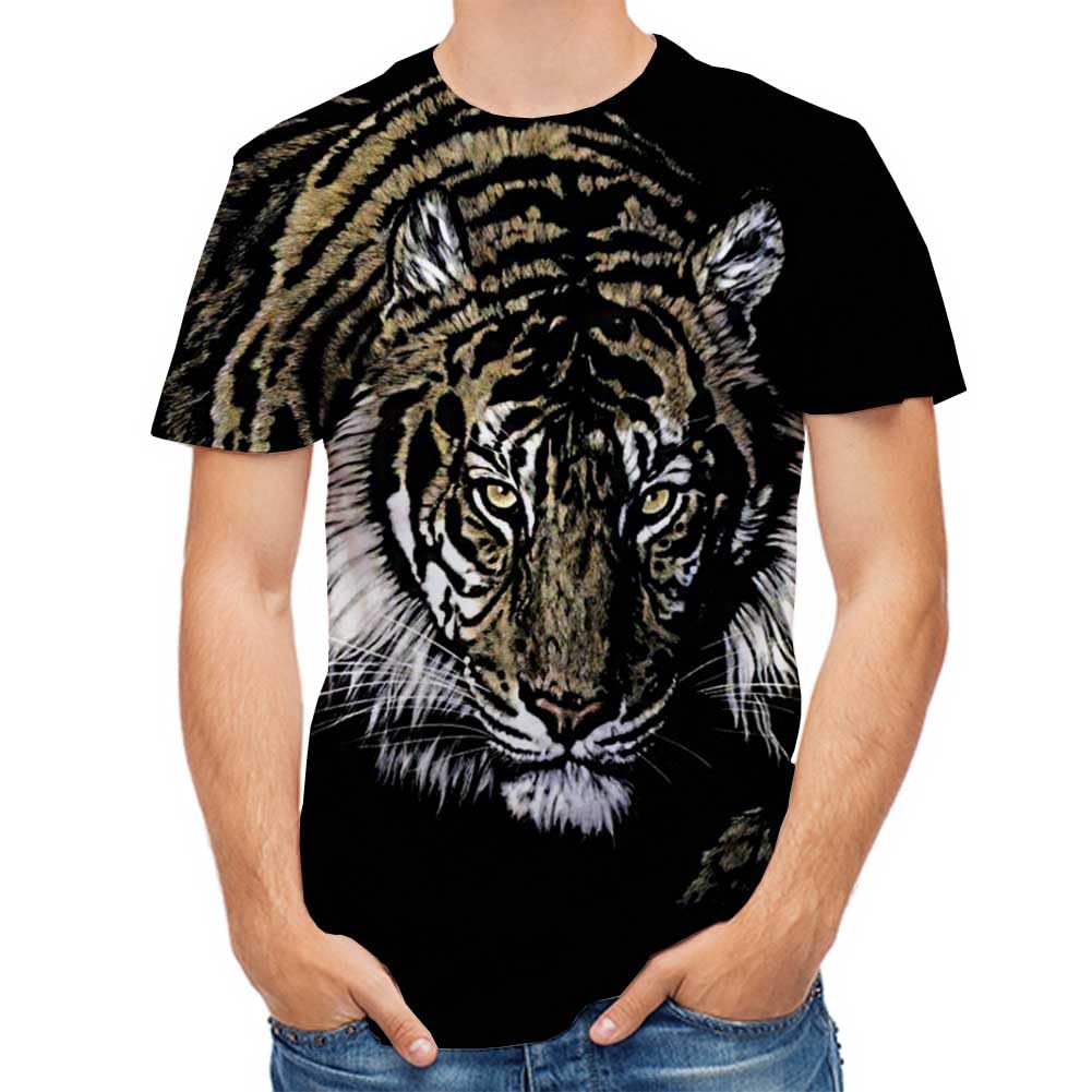 Men's Tees-Soft Fitted Cool Design Graphic T Shirt