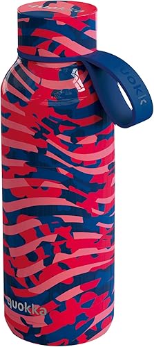 Quokka BOTELLA TERMO ACERO INOXIDABLE SÓLIDO CON COLGADOR CLASH 510 ML