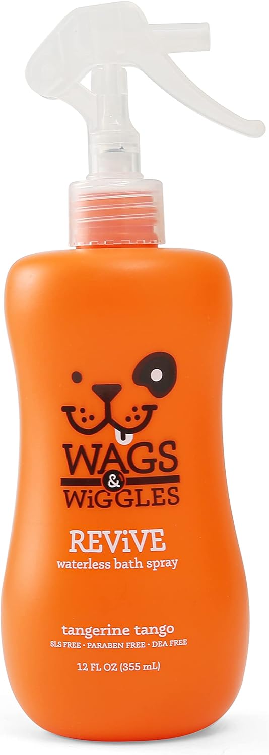 Wags&wiggles Shampoo en Spray en seco W&W para Perro Aroma frutado