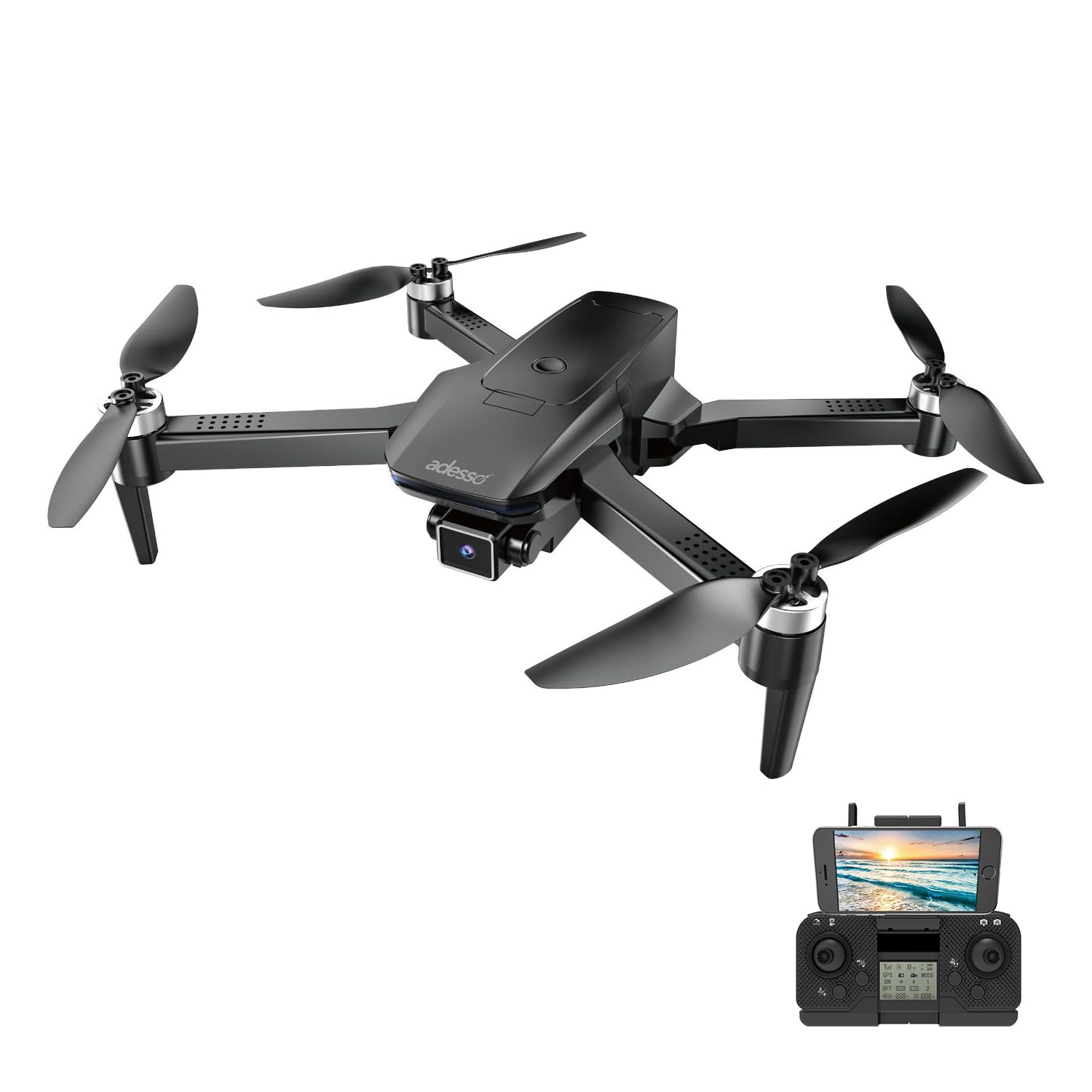 Amazon.com: Adesso CyberDrone X3 2K FPV Camera Drone GPS WiFi 300