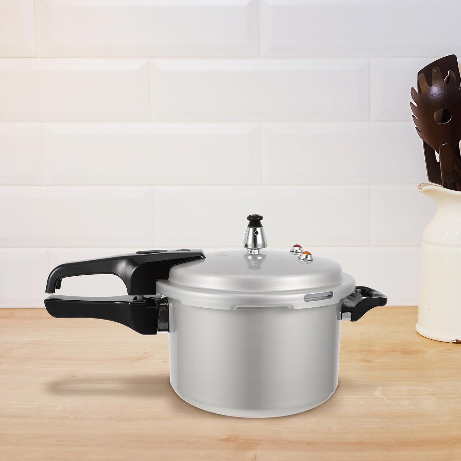 Unomor Small High Pressure Cooker for Gas Stove and Induction Cooktop Thickened Multi-use Pressure Pot Safe Compact Kitchen Cooking Pot