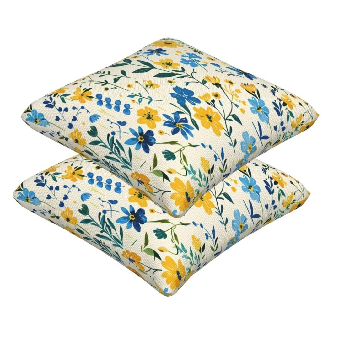 Set di 2 Federe Cuscini Divano 55 x 55 cm Cuscini per Divano Primavera Copricuscini Divano, Cuscini Divano in Morbido Cuscini Arredo Divano, Cuscini Decorativi, Divano Soggiorno Sedia Letto Piante J62