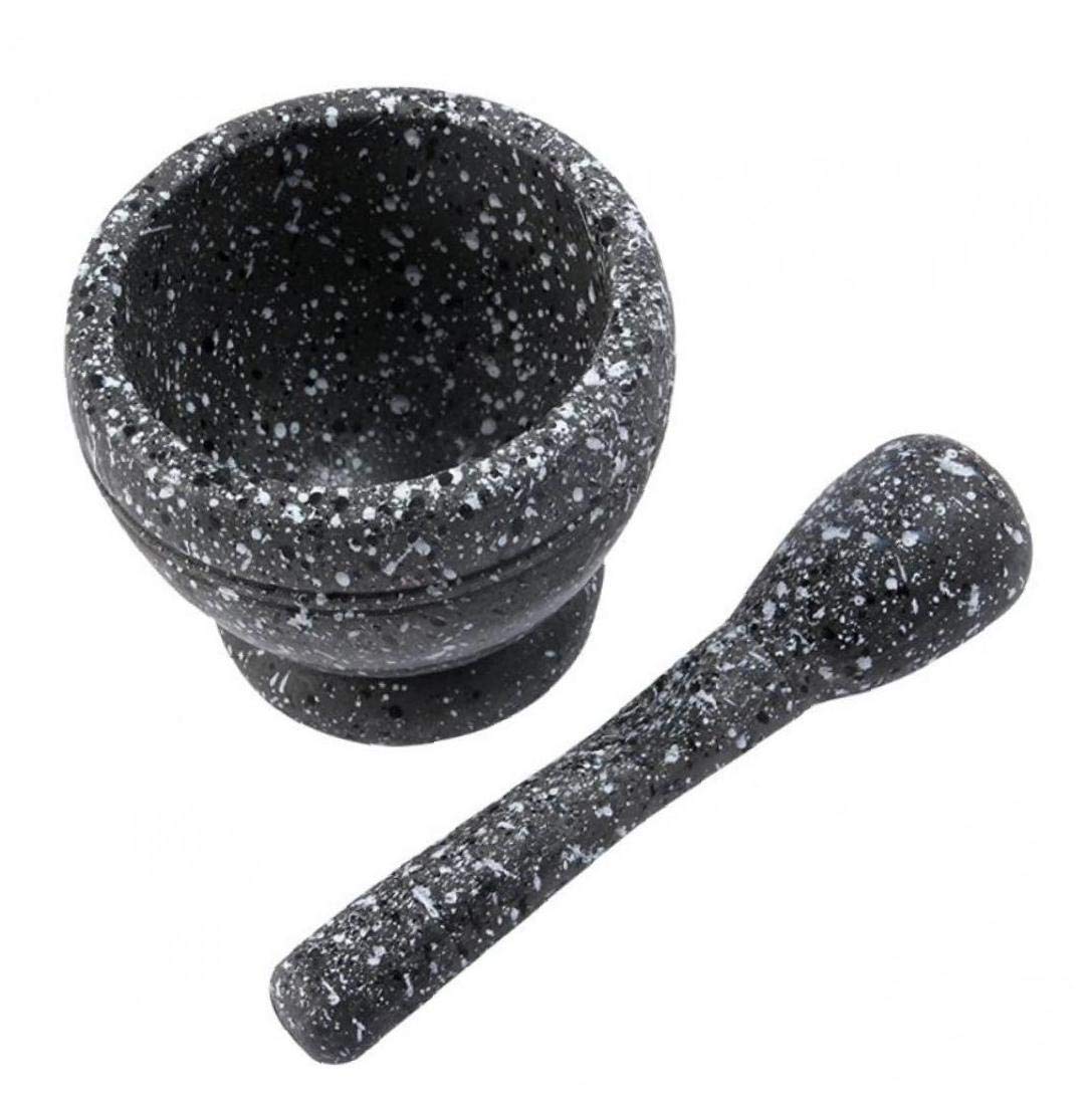 AMOYER 1pc Resin Mortar Pestle Tool Set Pestle and Mortar for Spices Nuts Coffee Mortar Practical Kitchen Herbs Spices Food Mortar Pestle,One Size