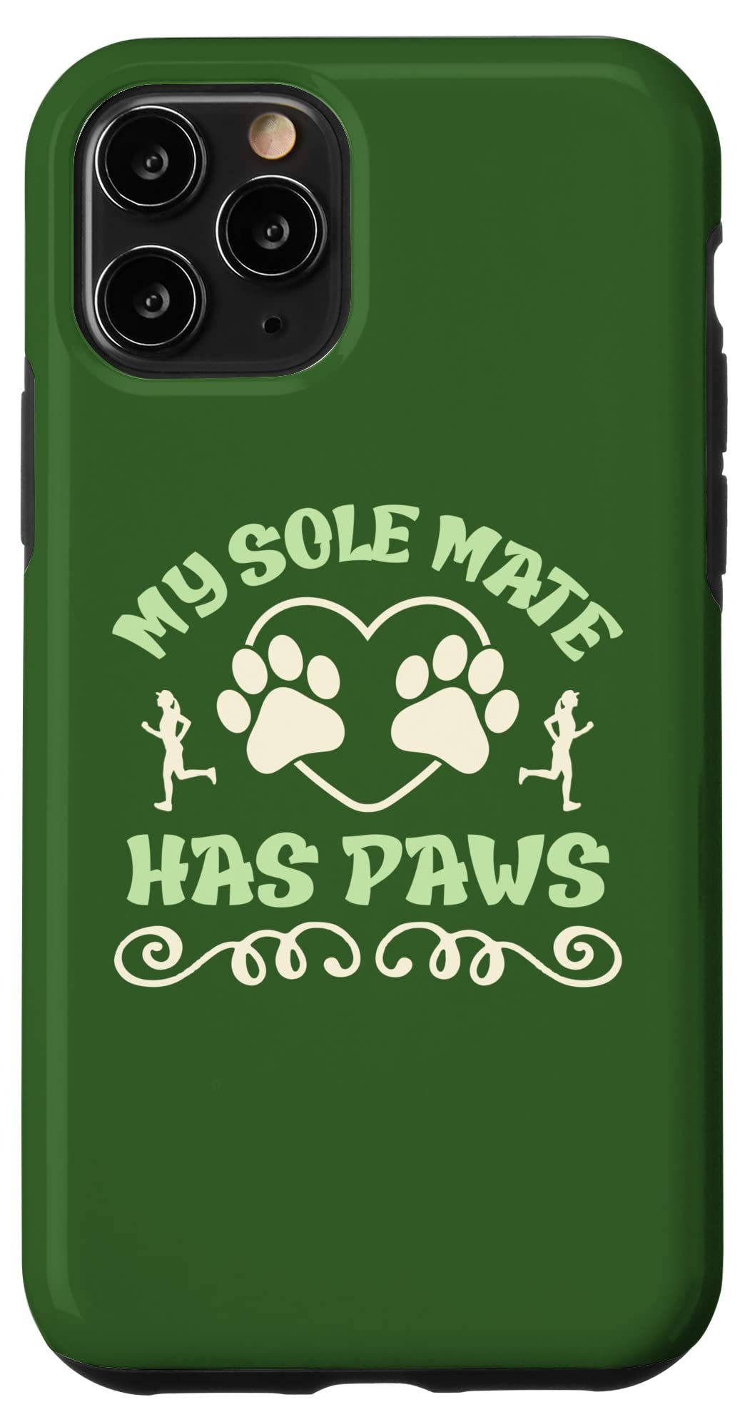 iPhone 11 Pro My Sole Mate Has Paws Runner Runs with Dogs Case