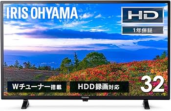 Amazon | アイリスオーヤマ 32V型 2K液晶テレビ LT-32E320B ブラック