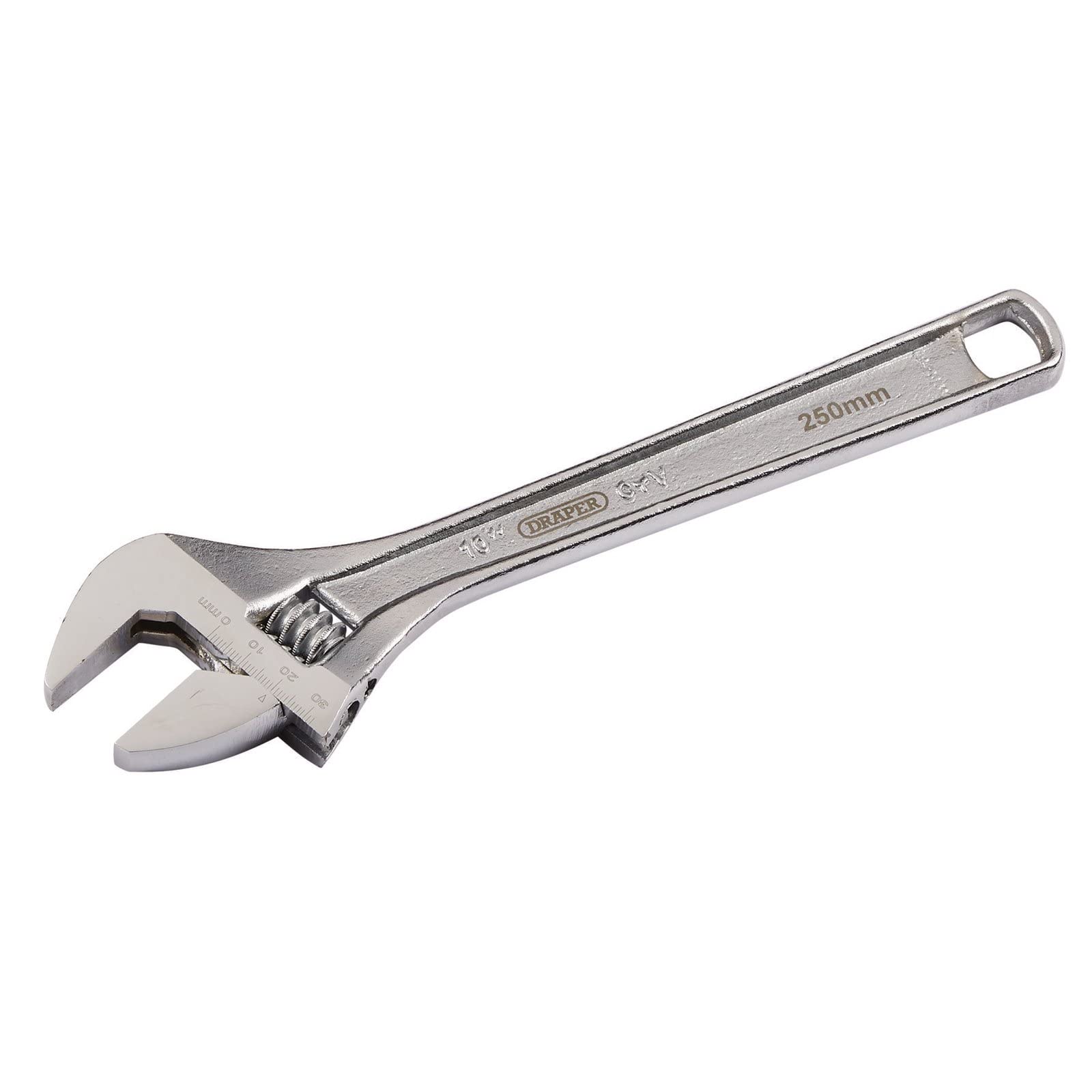 Draper Silver 70398 Adjustable Wrench, 250Mm