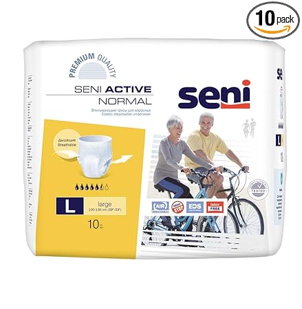 Seni Active Normal Adult Pull Ups - 10 Pieces (Large) (Pack of 1)