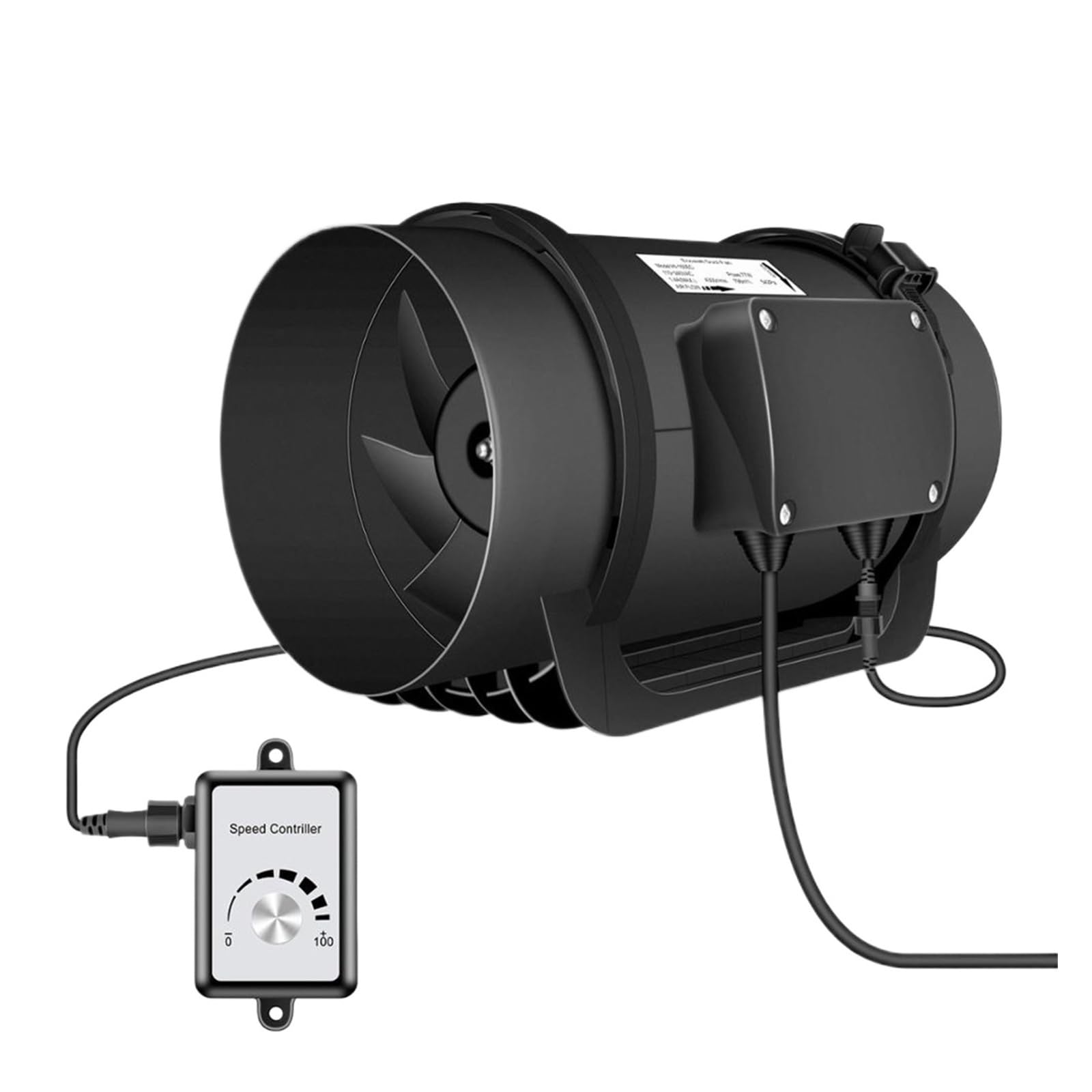 Ventilatore Estrattore D'aria Con Regolatore Di Velocità Variabile PWM Da 6 Pollici In Linea For Ventilatore Di Scarico Del Bagno