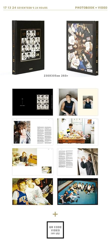 17 13 24 (Seventeen's 24 Hours) フォトブック 1st Photobook: 17 13 24 (Seventeen's 24 Hours) : SEVENTEEN