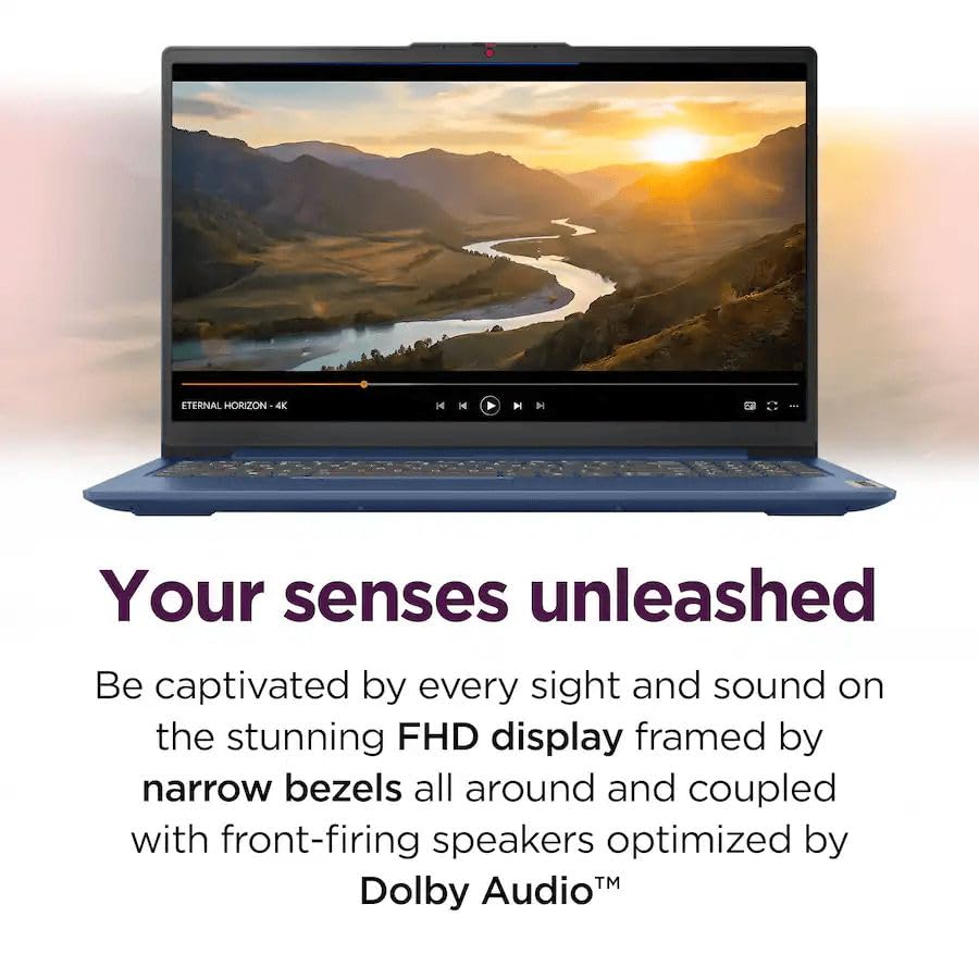 Image of Lenovo IdeaPad Business Slim 3i Laptop Computer, 15.6 inch Full HD Display, Intel N150 CPU, 8GB LPDDR5 RAM, 128GB SSD, Lightweight, Long Battery Life, WI-FI 6, Windows 11 with Microsoft 365