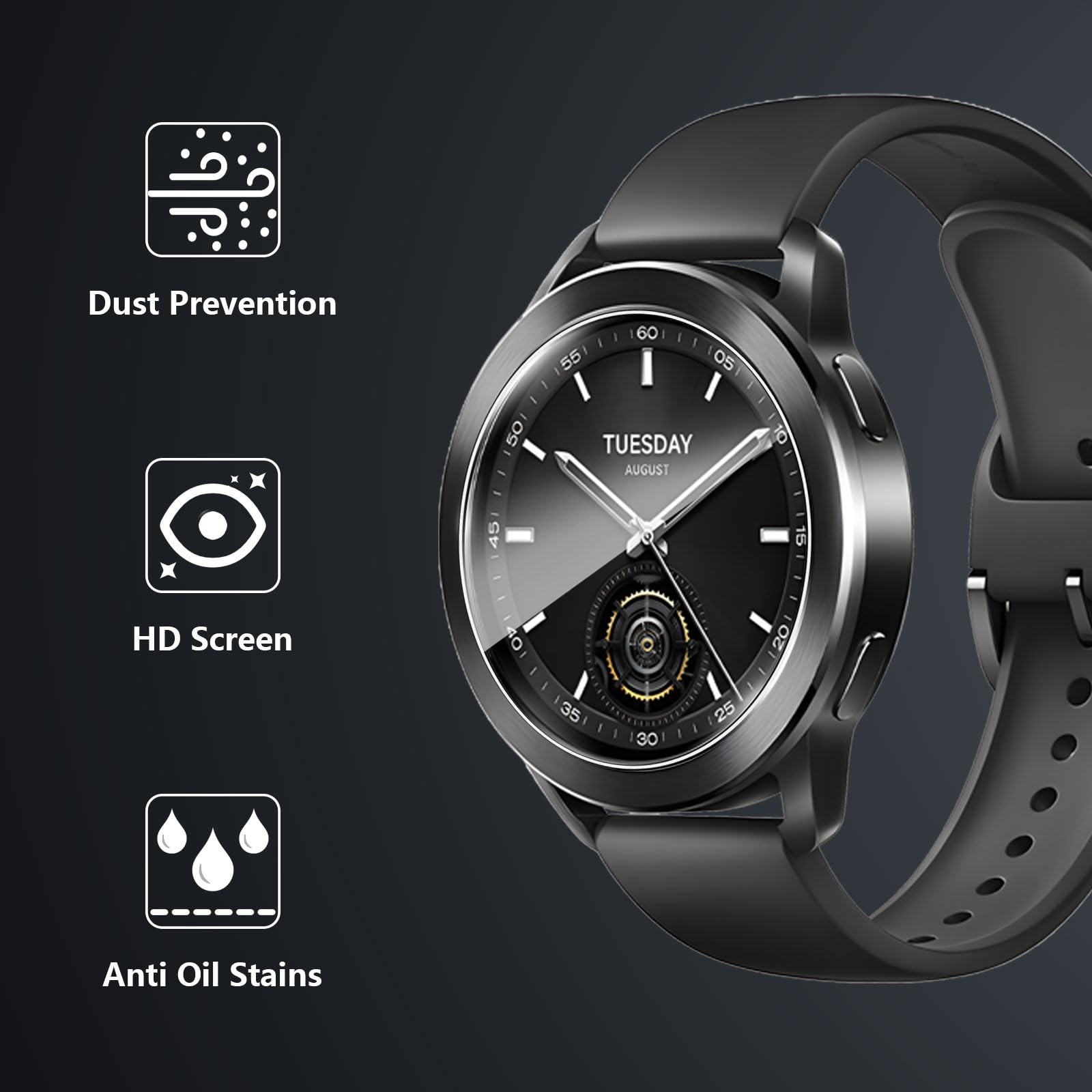 Vetro Temperato Per Garmin Edge 540 E 840 - Pellicola Protettiva 9H Anti Graffio, 3 Pezzi HD - Foto 9