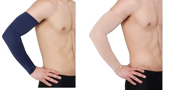 UNBEATABLE High Performance Arm Sleeves for Athletic Arm Sleeves Perfect for Bike Riding, Cycling , Basketball, Baseball, Running & Outdoor Activities (pack of 2)