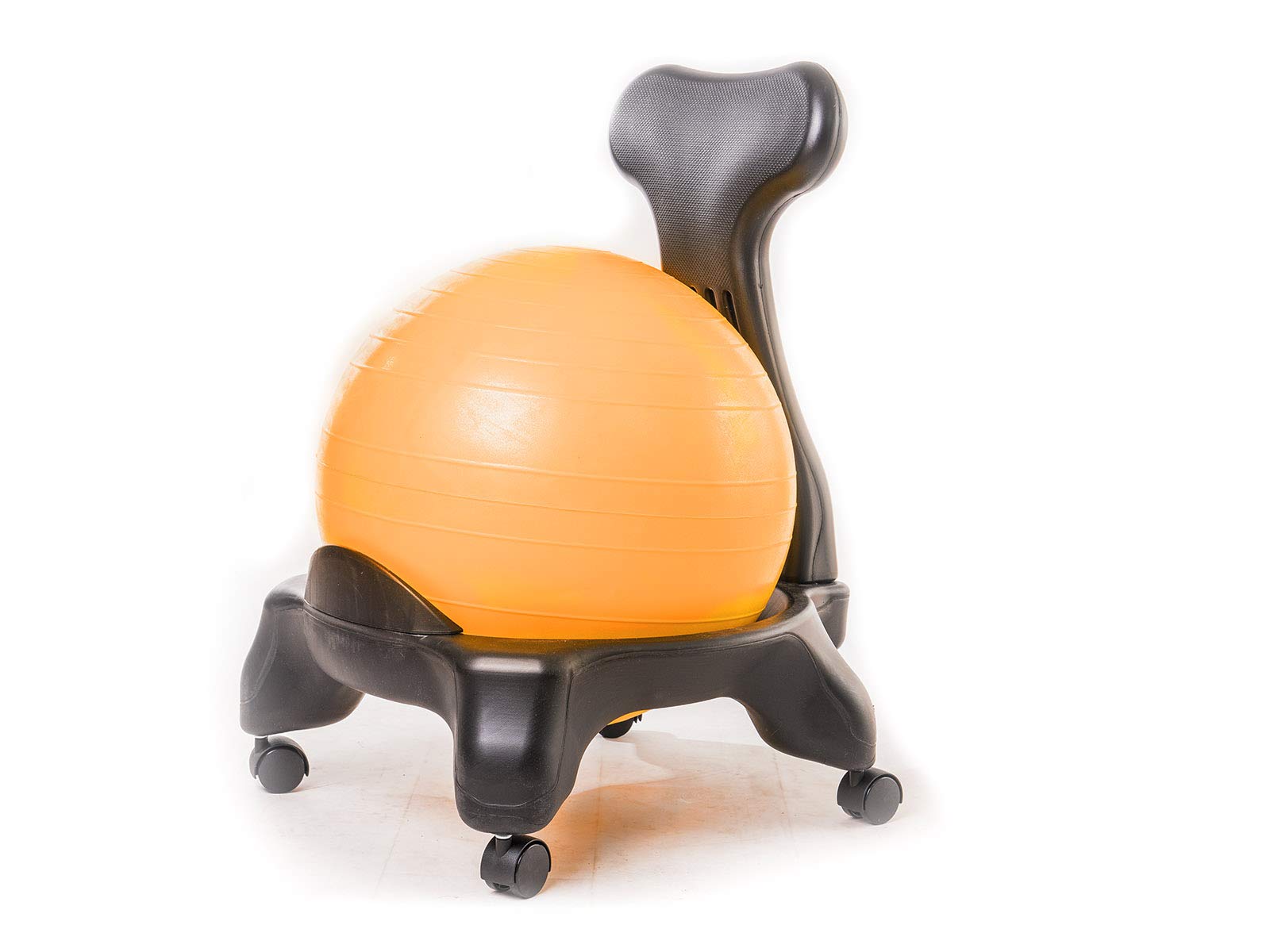 Sedia Ergonomica Active Chair Con Pallone - Arancione, Per Postura E Esercizio - Foto 6