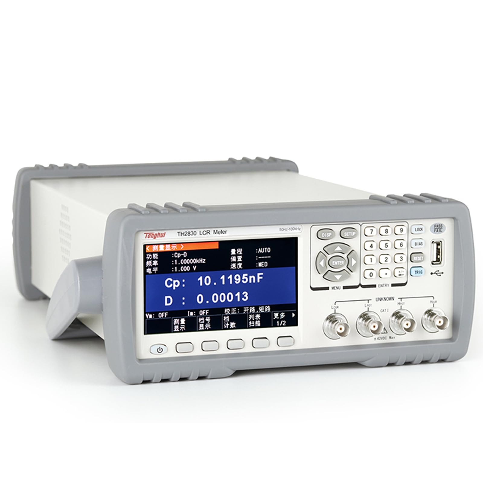 TH2830 Digital LCR Meter LCR Messgeräte, Genauigkeit 0.05% Kapazität Induktivität Widerstand Tester 50Hz-100kHz