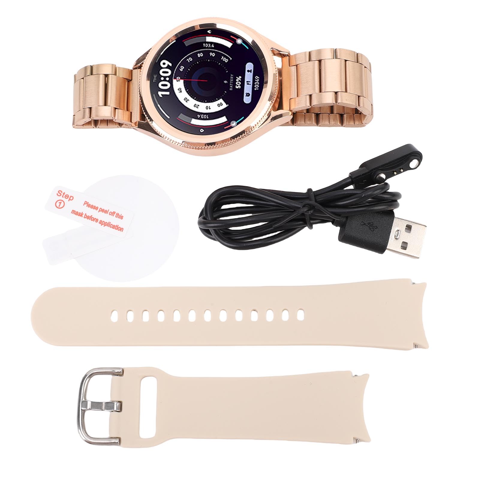 Smart Watch Fitness Tracker con Chiamata Bluetooth e Resistente