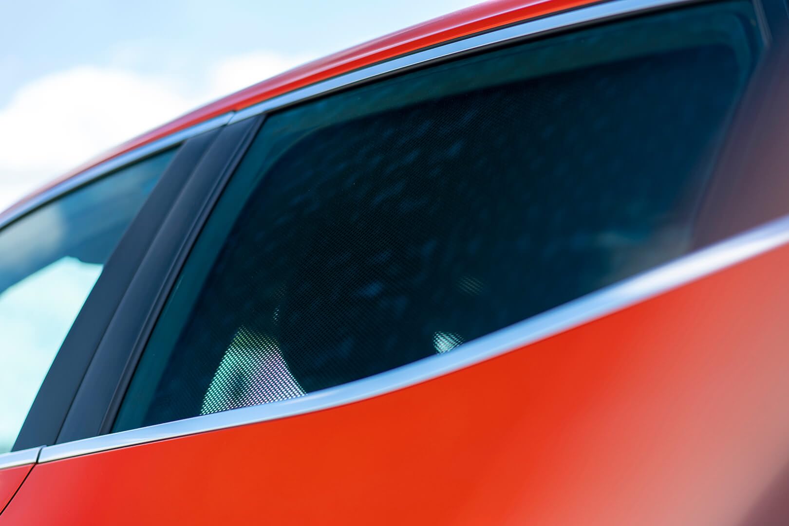 CAR SHADES Set (Porte Laterali Posteriori) Compatibile con Renault Clio 5-Porte 2019- (2-Parti) Tendine Parasole su Misura