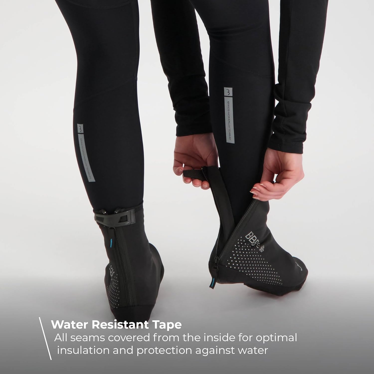 BBB Cycling Unisex's Shoe Covers Freeze, Black, 47/48