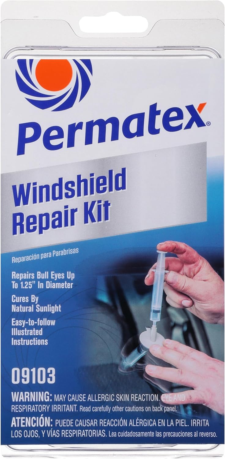 Belgrade Parts & Service, Inc. Heavy Duty Automotive Windshield Repair Kit for Chipped and Cracked Windshields.