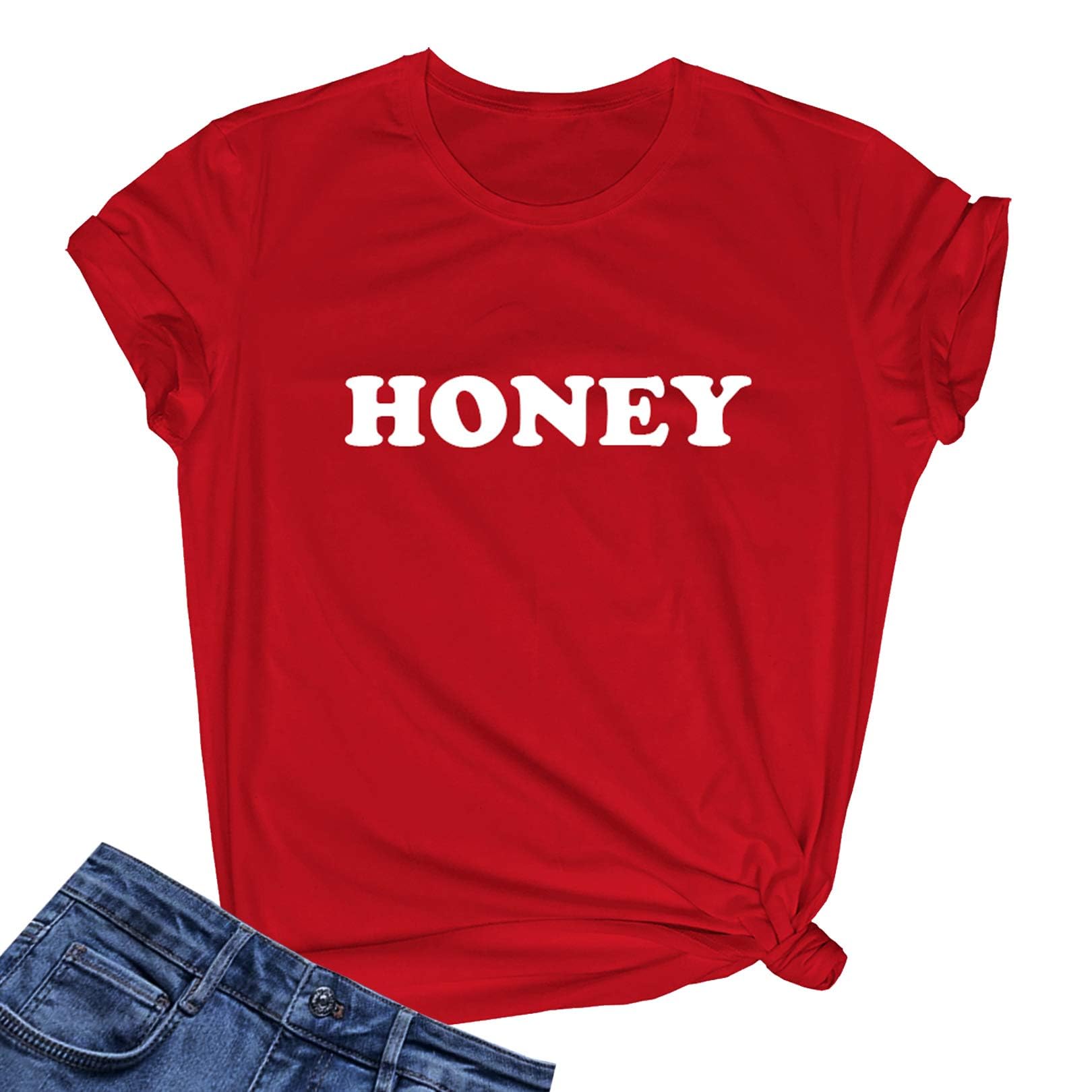 Women's Cute T Shirt Junior Tops Teen Girls Graphic Tees