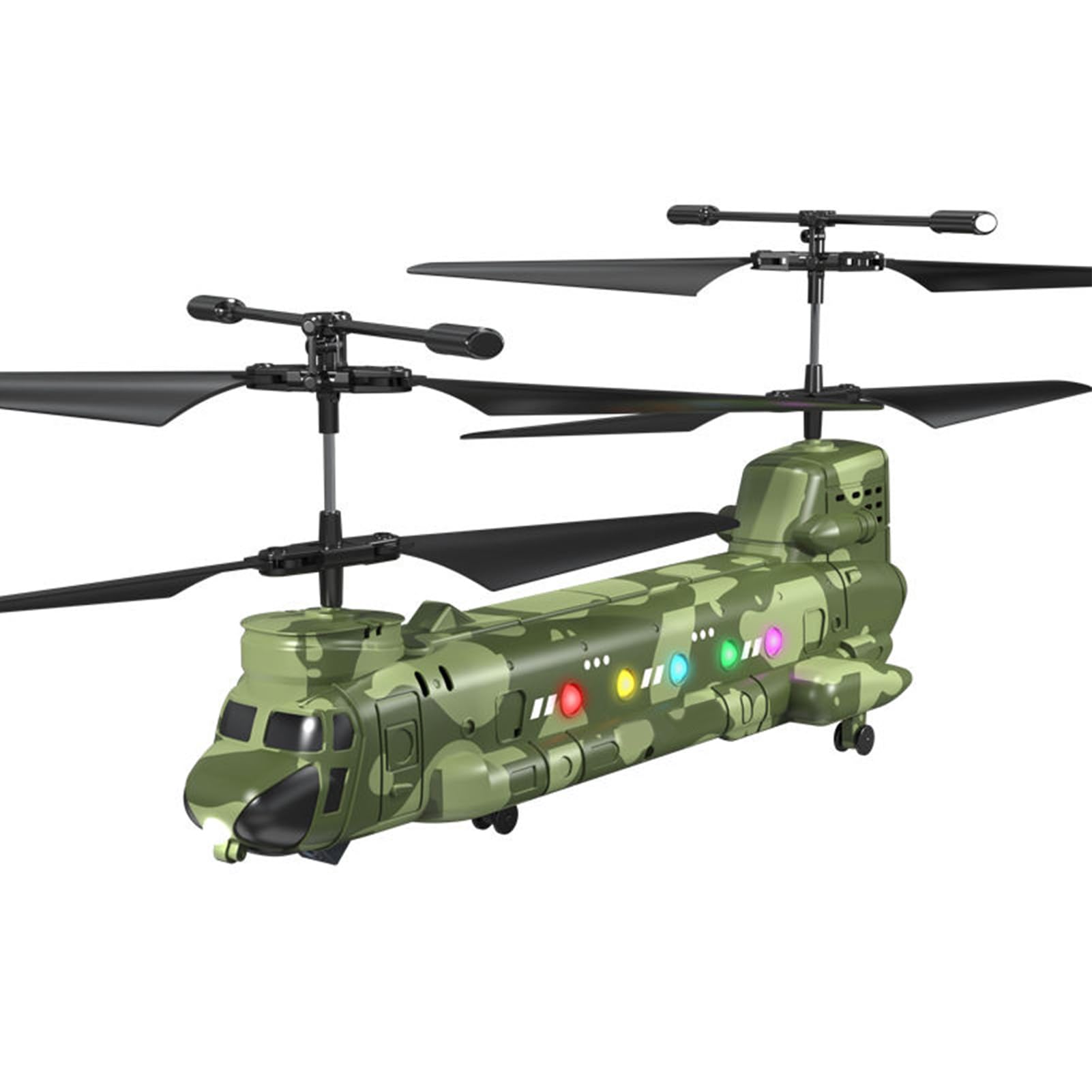 Eacam Elicottero per Fotografia Aerea, Videocamera HD, Mantenimento Dell'altitudine, Luci a LED, Atterraggio con Decollo con Un Tasto, Volo per Interni Ed Esterni, Aereo RC