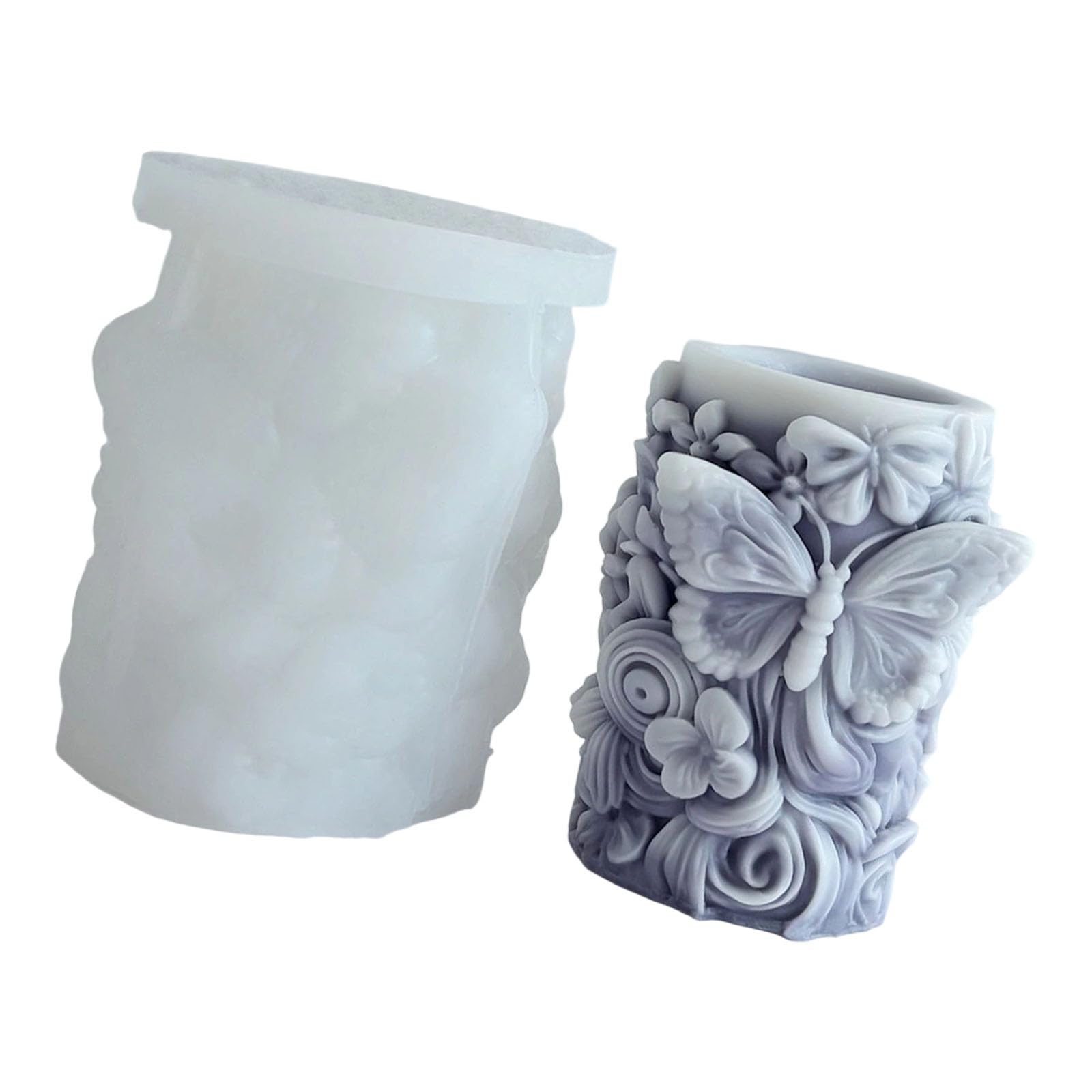 Hsioluted Silicone Making Featuring Intricate Butterfly Flower for Crafting Enthusiasts Craft