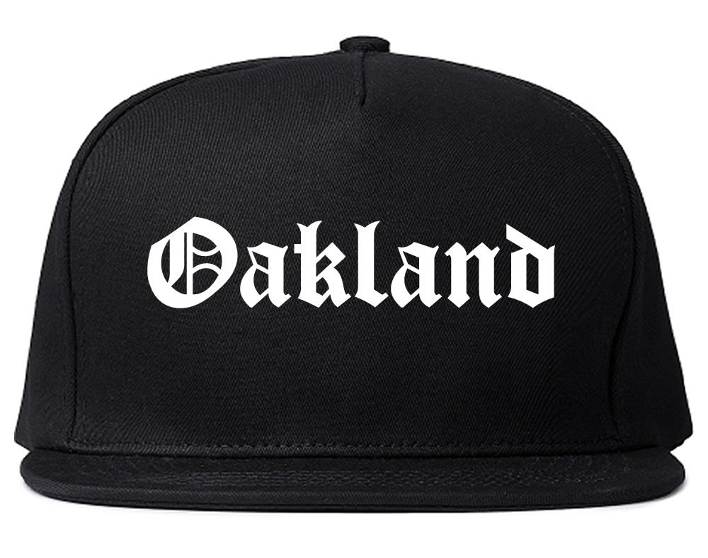 Kings Of NY Oakland City California Cali CA Snapback Hat Cap Black