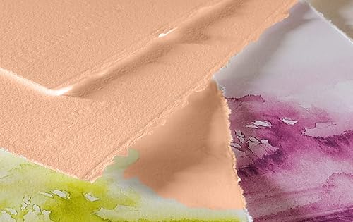 Miniatura 10 de Papel de algodón hecho a mano con borde de cubierta trapo de algodón reciclado para acuarela escritores invitaciones manualidades 8 x 8 pulgadas 150